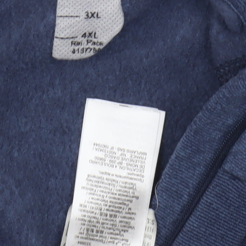 Decathlon Men’s Blue XL Pullover Fleece Sweatshirt