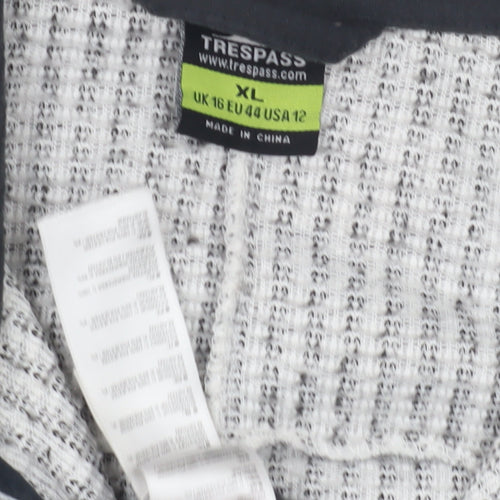 Trespass Women's Grey XL Mid-Length Jacket