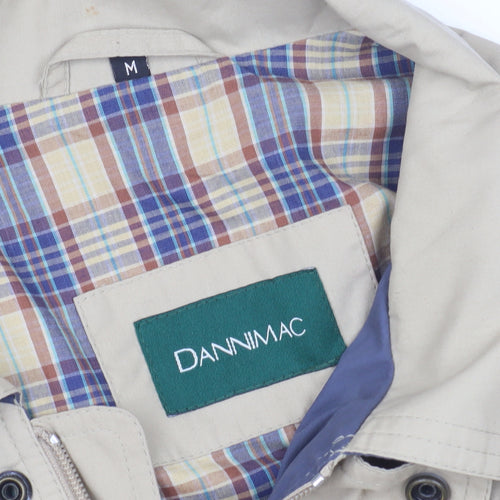 Dannimac Men's Beige Cotton Jacket, Size M, Casual Style