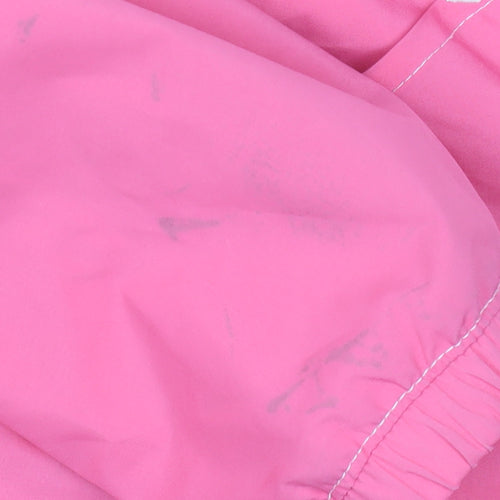 Gap Girls Pink Rain Coat Jacket Size 5 Years Hooded Zip