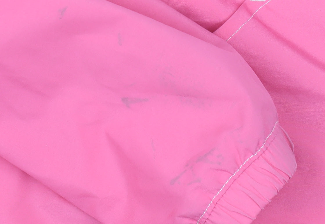 Gap Girls Pink Rain Coat Jacket Size 5 Years Hooded Zip