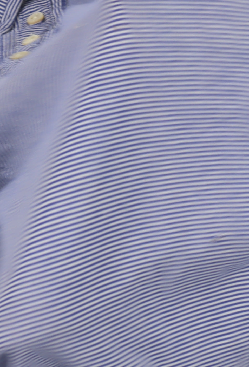 Paul Smith Men's Blue Striped Polo Shirt Size L