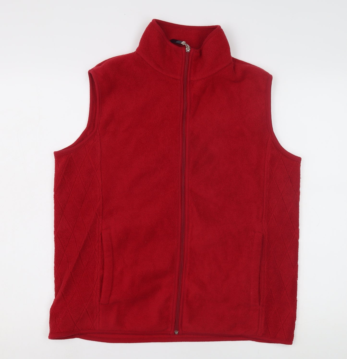 Isabelle Women's Red Fleece Waistcoat Size 14