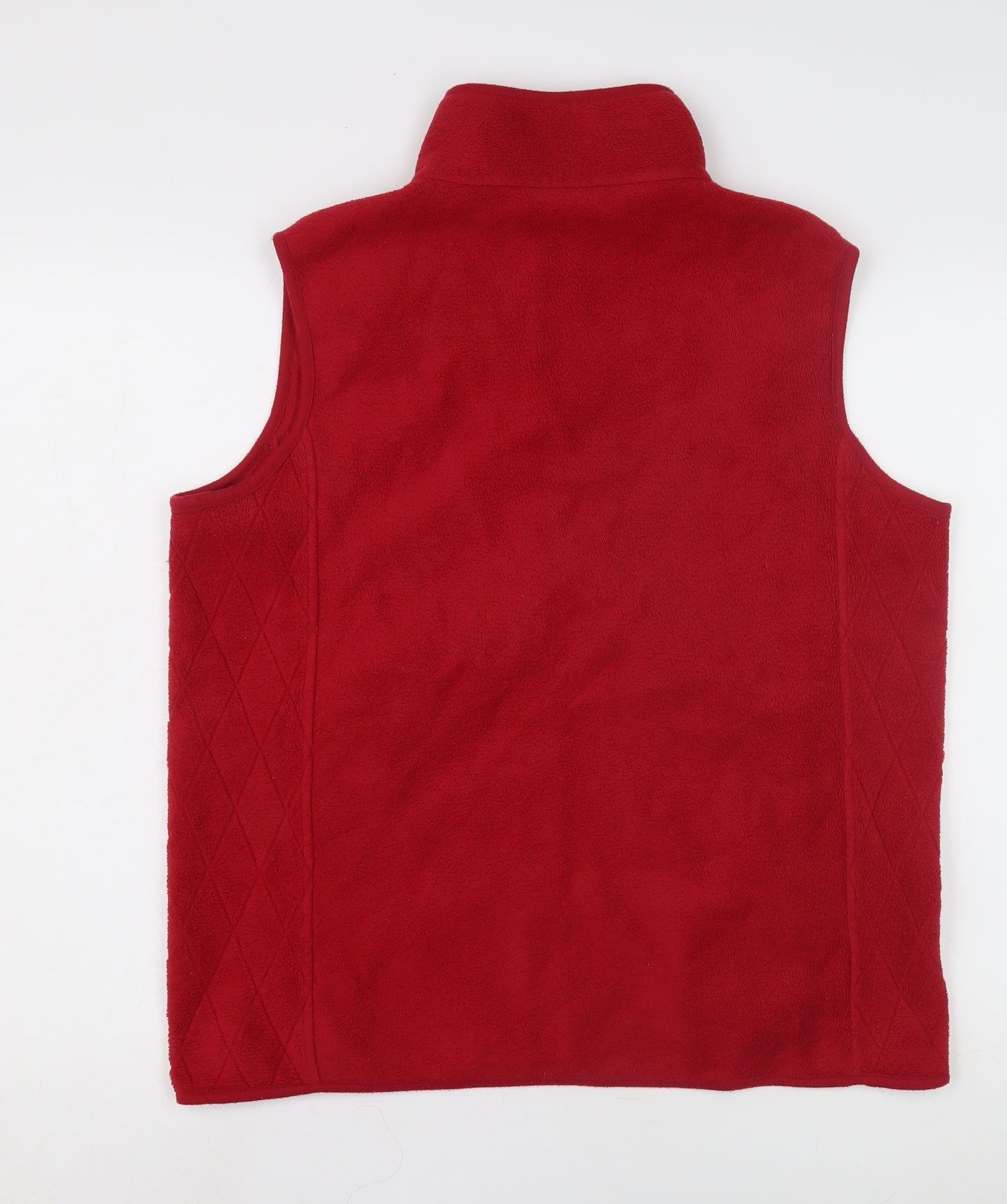 Isabelle Women's Red Fleece Waistcoat Size 14