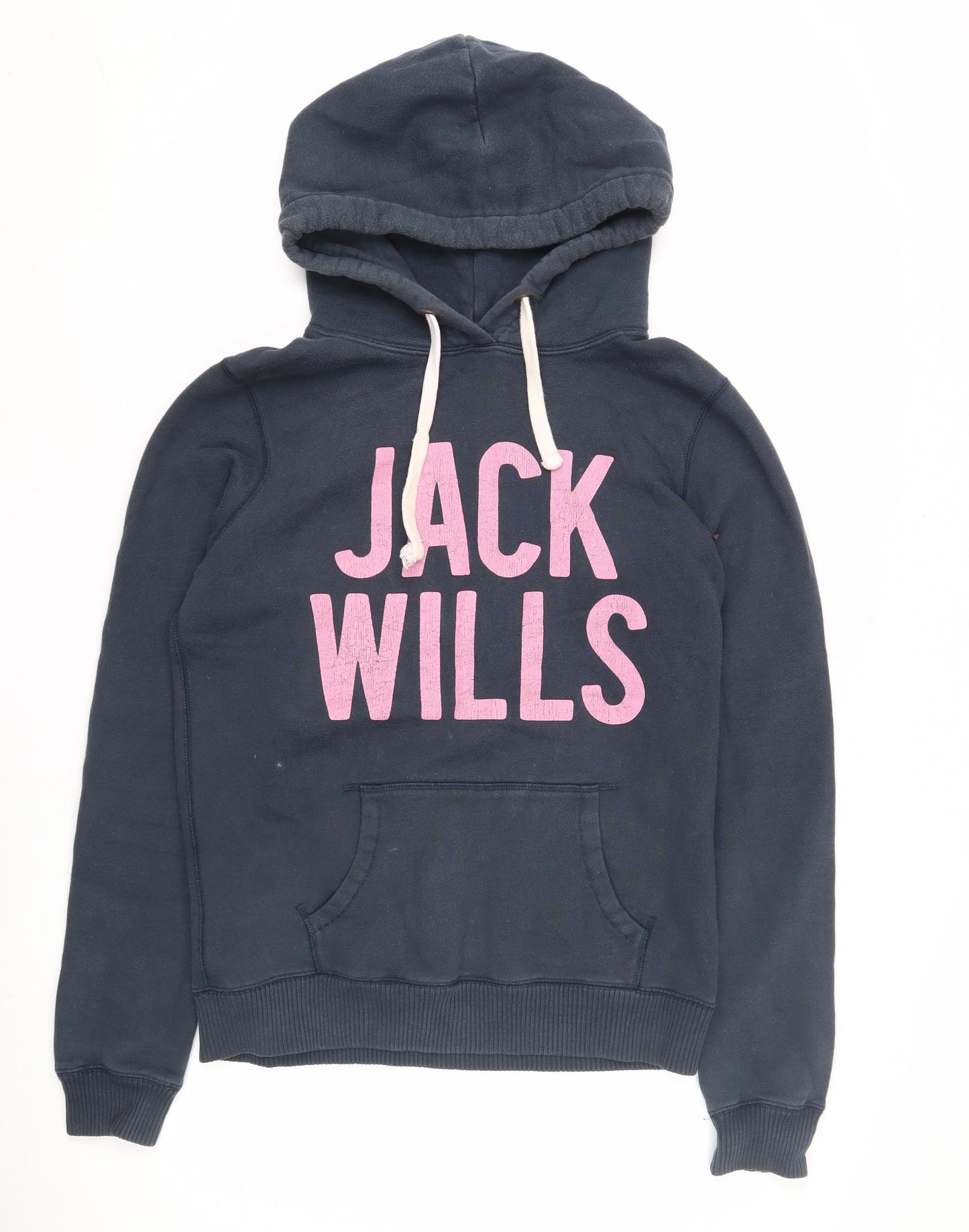 Jack Wills Women's Blue Pullover Hoodie Size 12