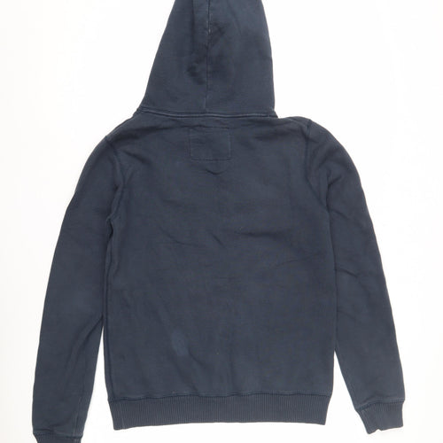 Jack Wills Women's Blue Pullover Hoodie Size 12