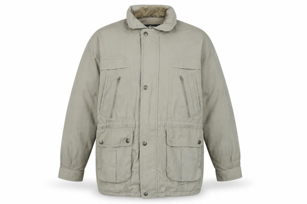 Front view of Hawkshead Sports Men's Beige M Basic Jacket