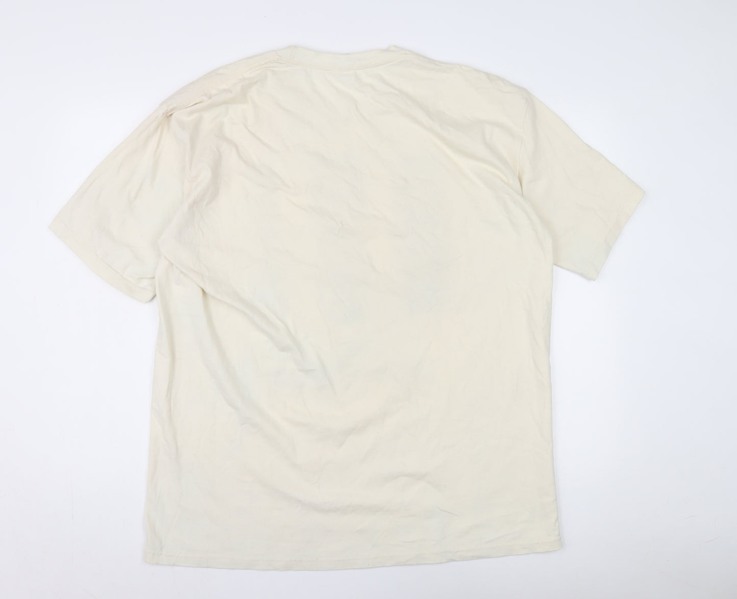 Supreme Men's Beige XL Graphic T-Shirt
