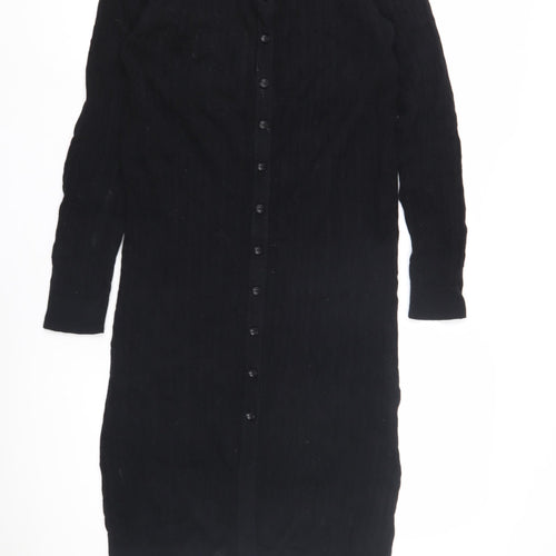 Jones New York Women's Black S Shirt Dress