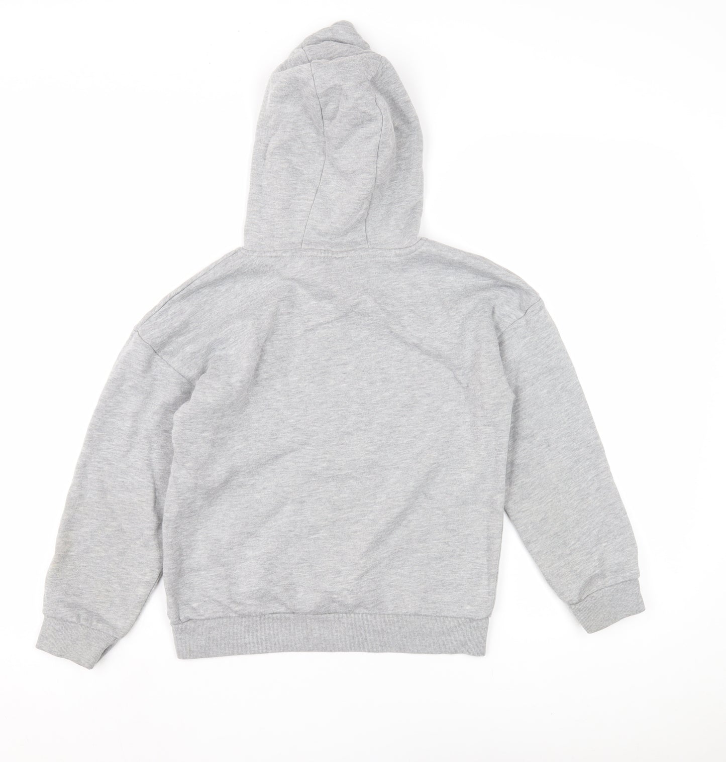 Boys Grey The Simpsons Graphic Hoodie - Size 8-9, Pullover Style