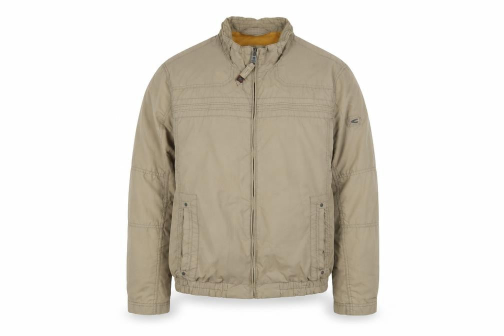 Front view of Camo Active Men's Beige Basic Jacket, size 52