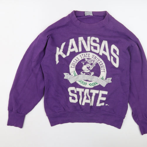 America's Finest Purple University Sweatshirt M Unisex