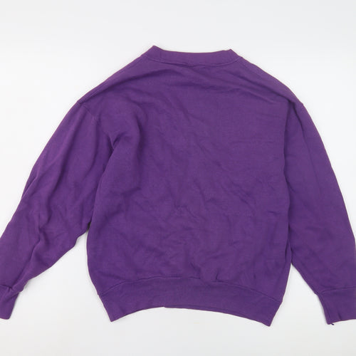 America's Finest Purple University Sweatshirt M Unisex