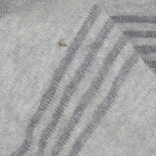 Bench Men's Grey Striped Long Sleeve Shirt L