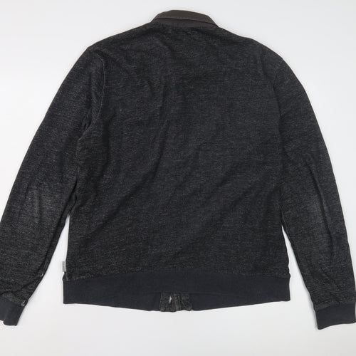 Ted Baker Black Men's XL Basic Cotton Jacket