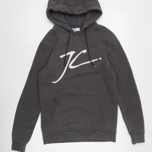 Jameson Carter Men's Grey Pullover Hoodie Size S