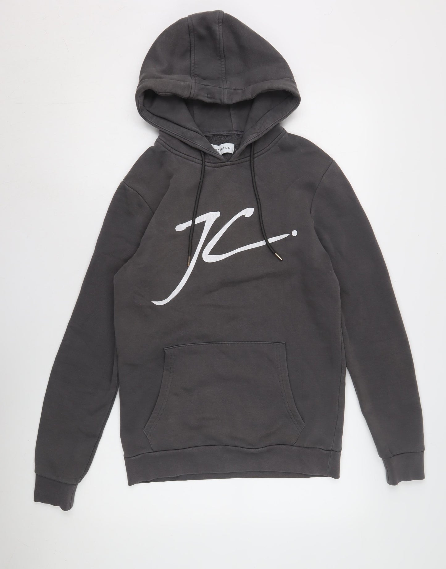 Jameson Carter Men's Grey Pullover Hoodie Size S