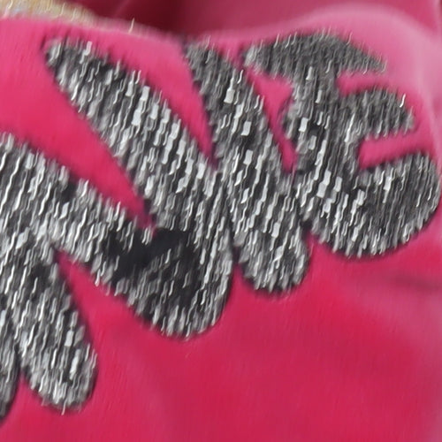 Lambda Girls Pink Minnie Glitter Hoodie - Size 8 Years