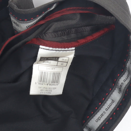 Pierre Cardin Men's Black Trousers Size 36