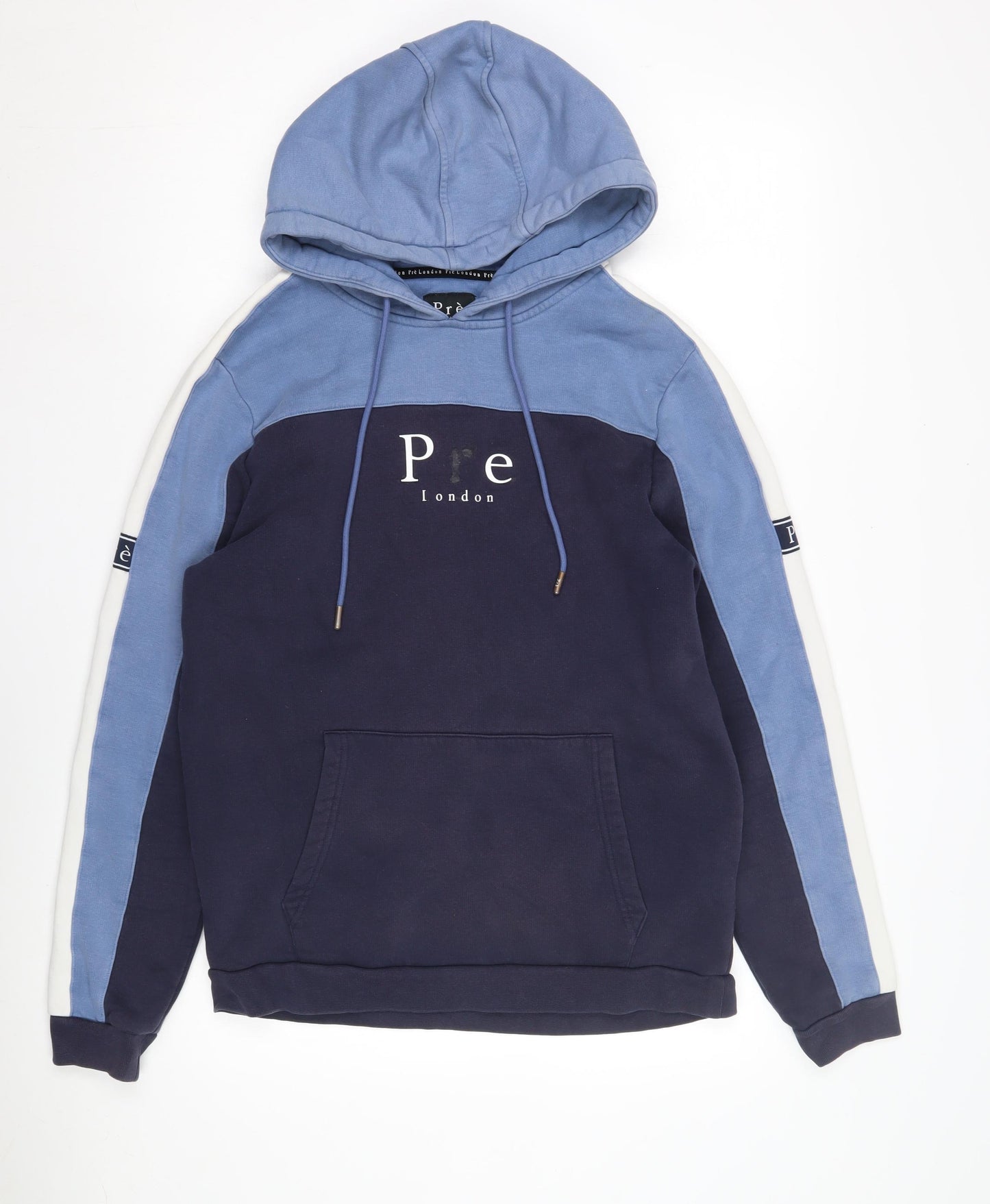 Pre London Men's Blue Pullover Hoodie M
