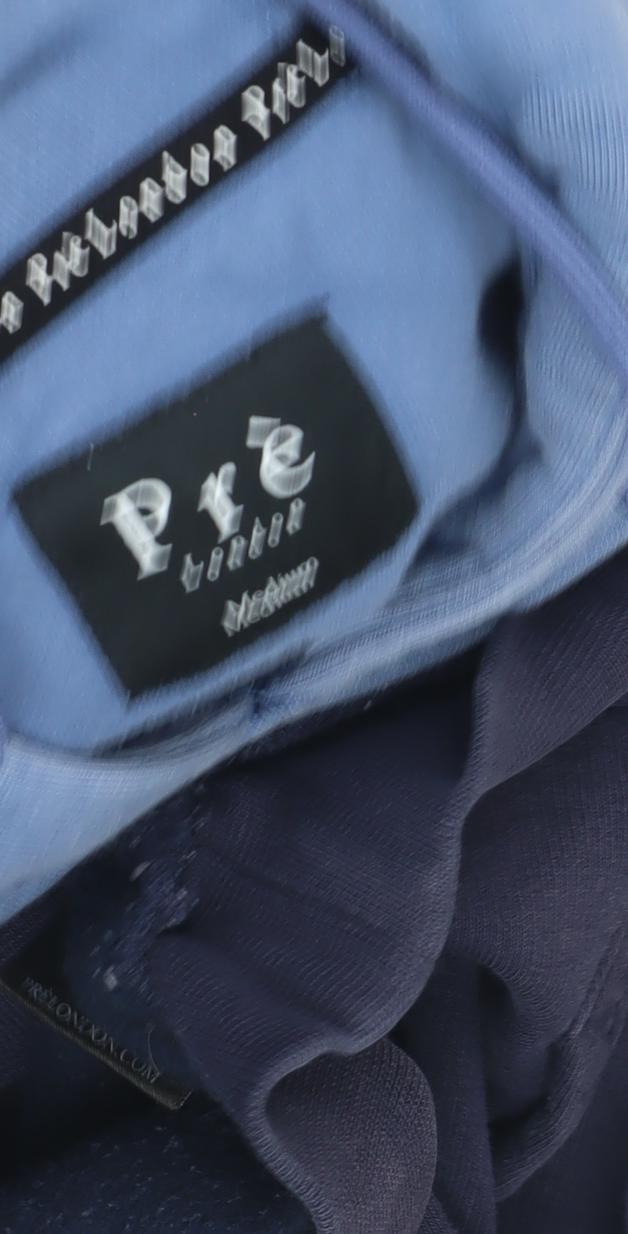 Pre London Men's Blue Pullover Hoodie M