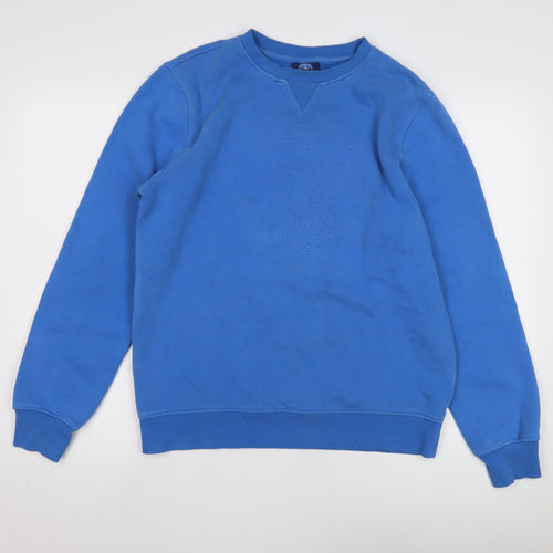 Oldham Athletic Men's Blue Logo Pullover Sweatshirt M