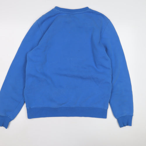 Oldham Athletic Men's Blue Logo Pullover Sweatshirt M