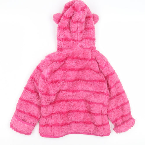 Gelert Pink Girls' Fleece Hoodie 2-3 Years Full Zip