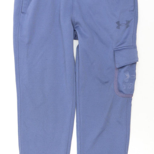 Under Armour Boys Blue Joggers - Size 5 - Sporty & Comfy