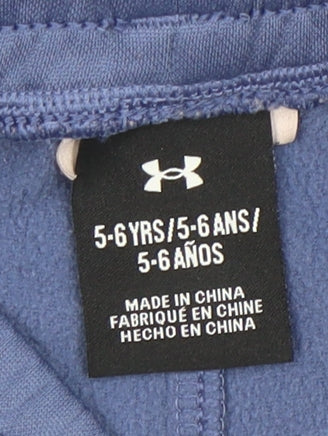 Under Armour Boys Blue Joggers - Size 5 - Sporty & Comfy