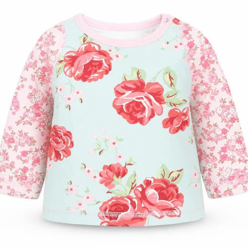 Mini Boden Unisex Baby Floral Long Sleeve Top 6-9 Months