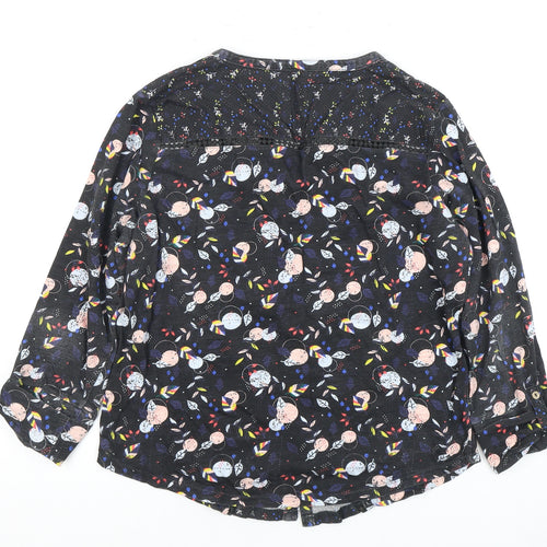 Mantaray Women's Multicoloured Floral Blouse Size 14