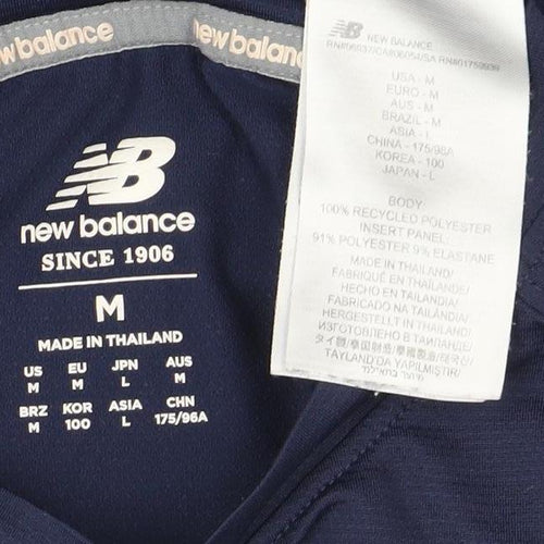 New Balance Unisex Blue M Running T-Shirt