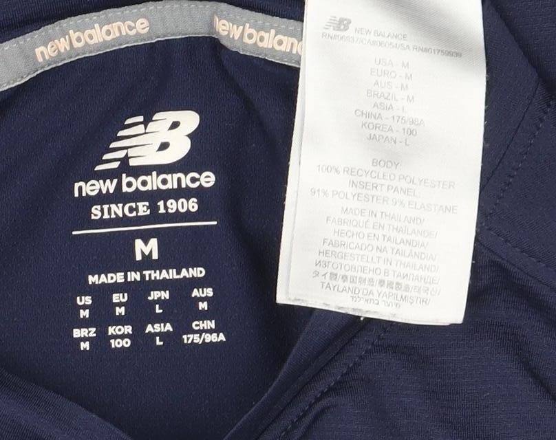 New Balance Unisex Blue M Running T-Shirt