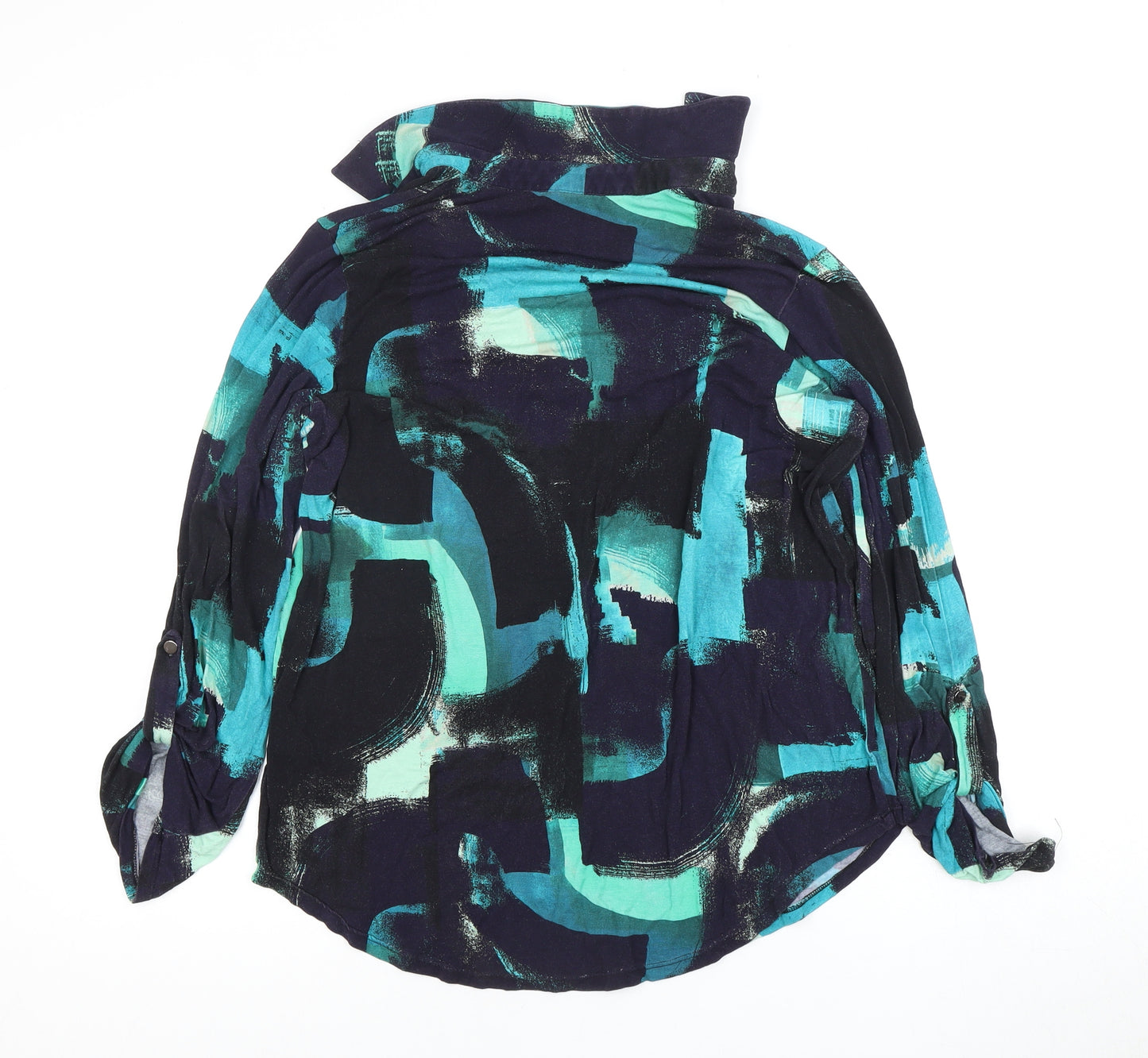 Roman Women's Multicoloured Geometric Blouse Size 14