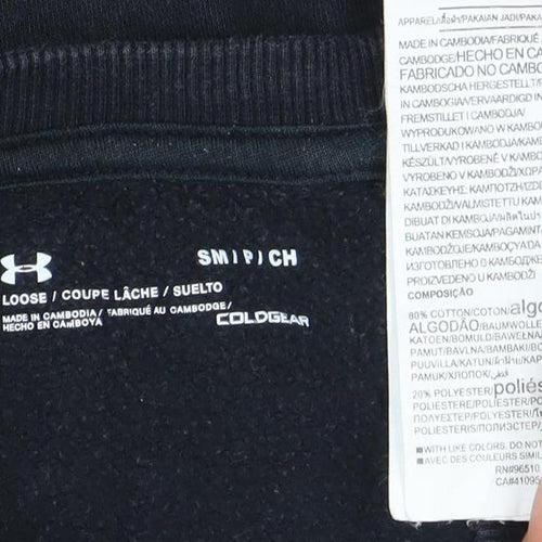 Under Armour Men's Black Pullover Sweatshirt M