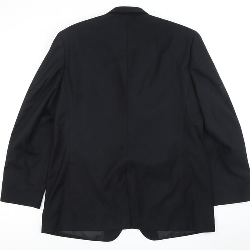 Burton Men's Black Regular Fit Blazer, 46R