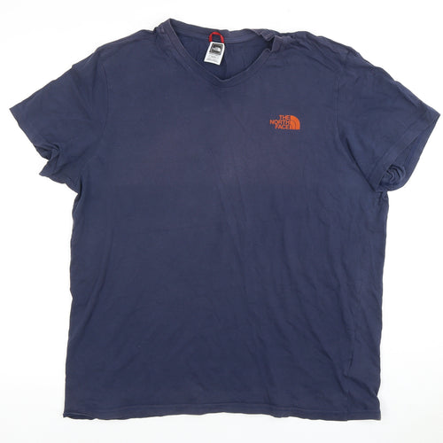 The North Face Men's Blue Short Sleeve T-Shirt XLT