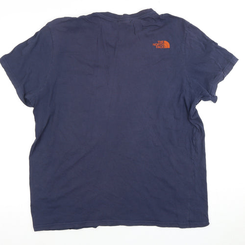 The North Face Men's Blue Short Sleeve T-Shirt XLT