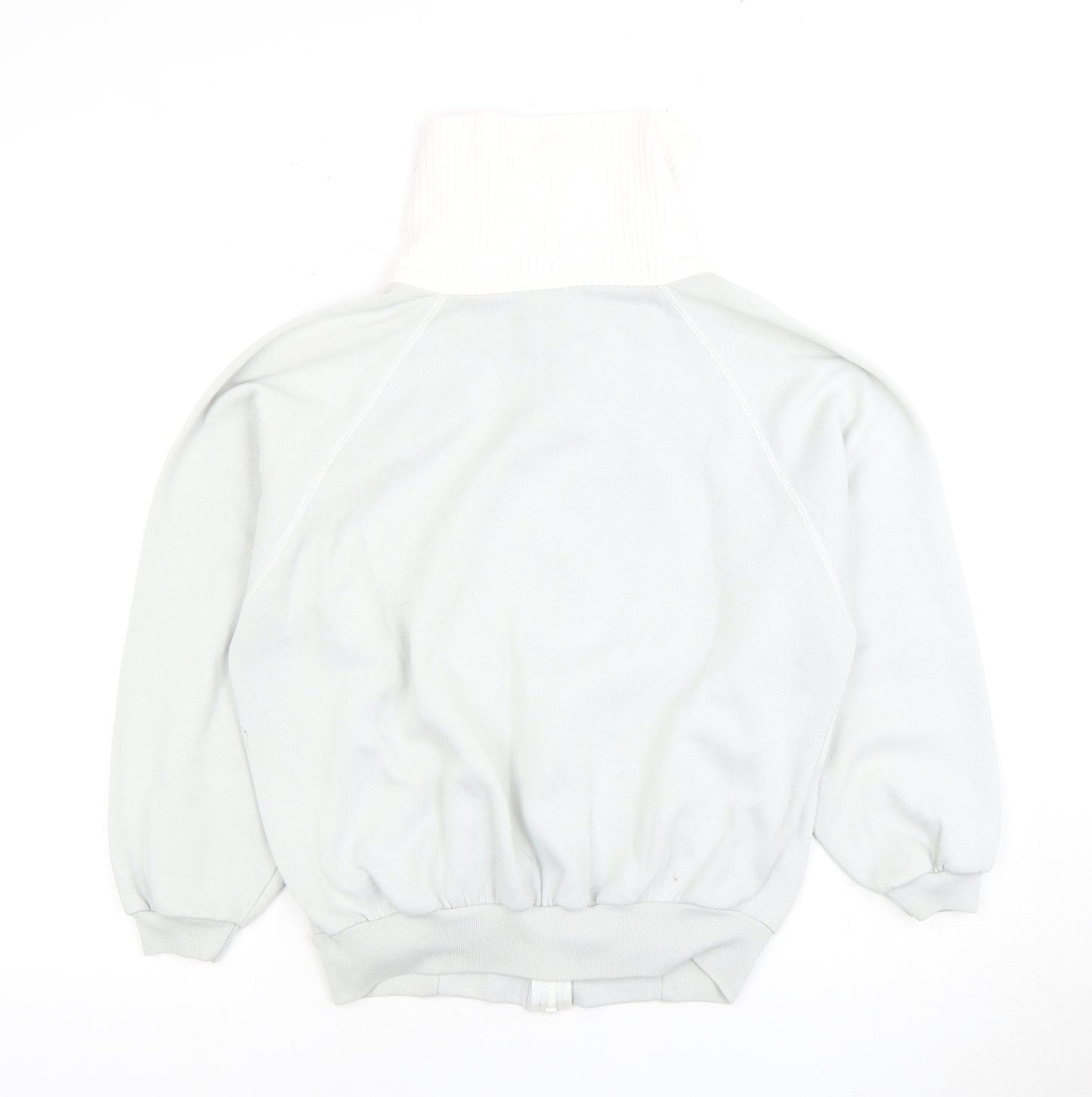 Kash Women's White Zip Sweatshirt Size S