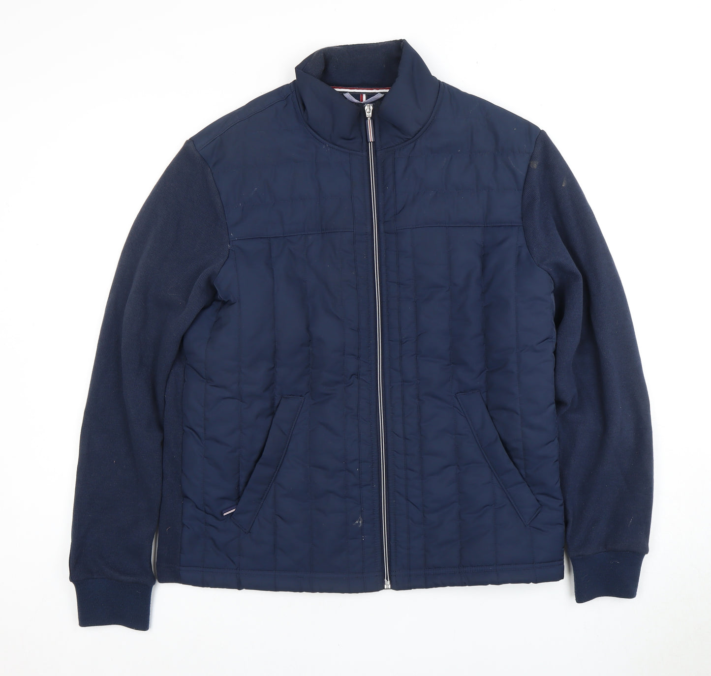 Marks and Spencer Men's Navy Puffer Jacket, M, Quilted