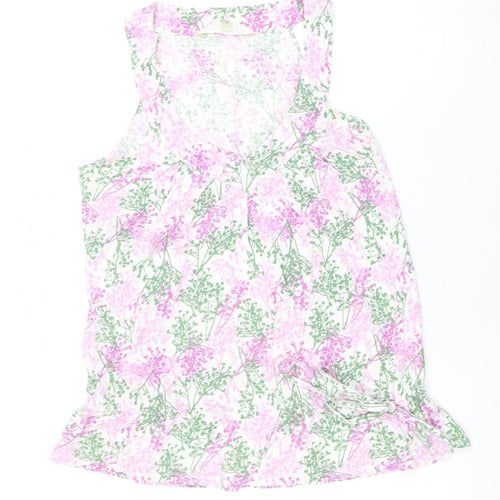 Mantaray Women's Floral Sleeveless Top Size 12