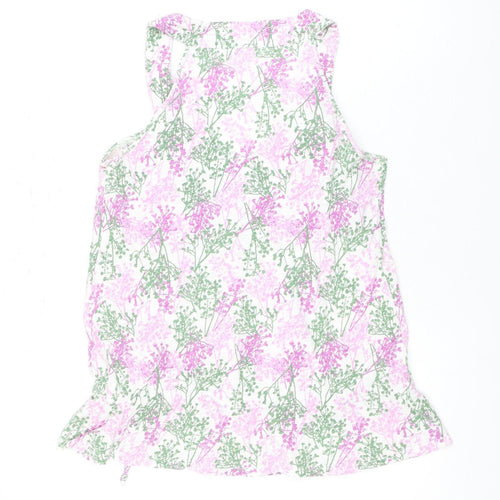 Mantaray Women's Floral Sleeveless Top Size 12