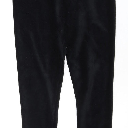 Spirit Women's Black Cotton Blend Leggings Size 10