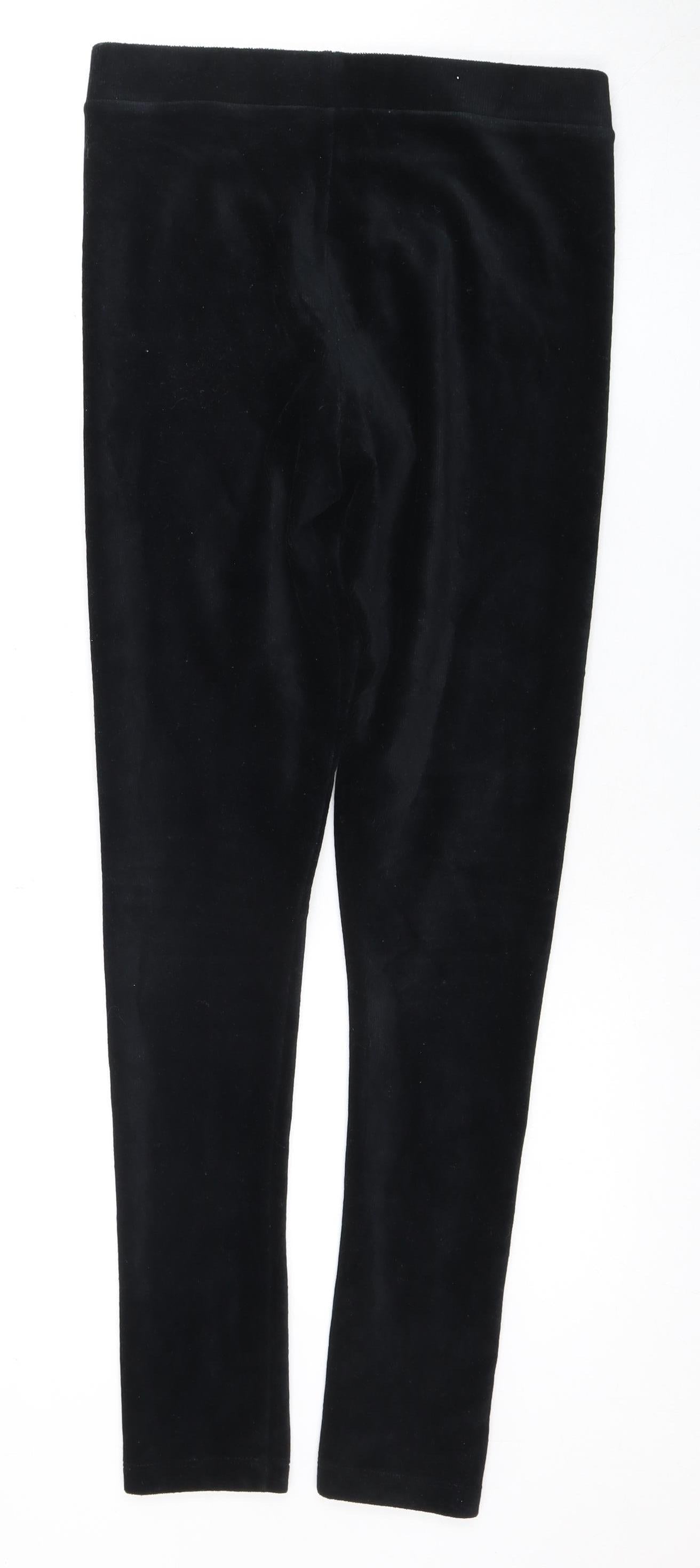Spirit Women's Black Cotton Blend Leggings Size 10