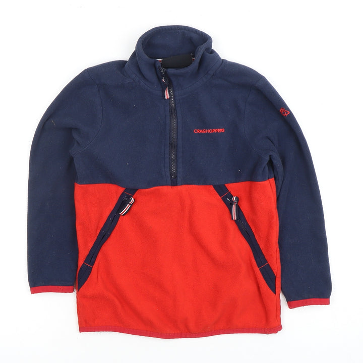 Craghoppers Boys Multicoloured 1/2 Zip Fleece Sweatshirt 5-6 Years