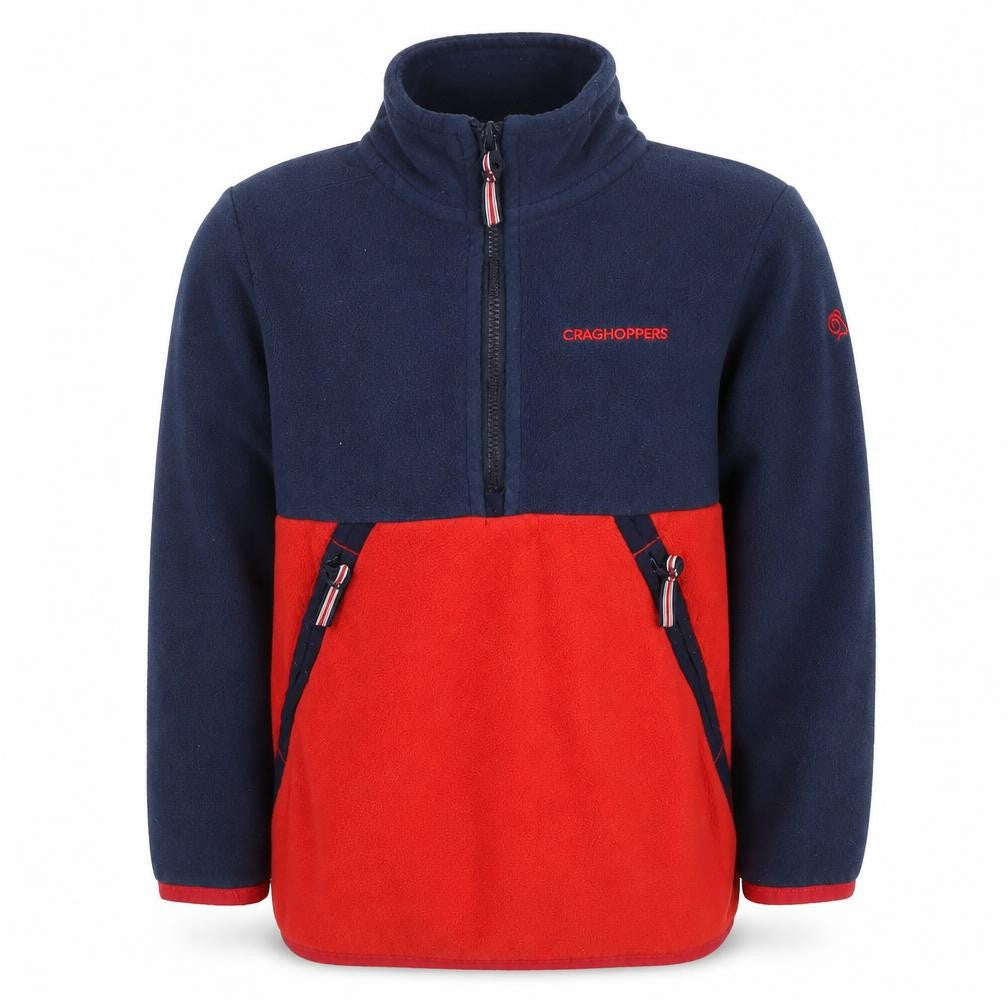 Craghoppers Boys Multicoloured 1/2 Zip Fleece Sweatshirt 5-6 Years