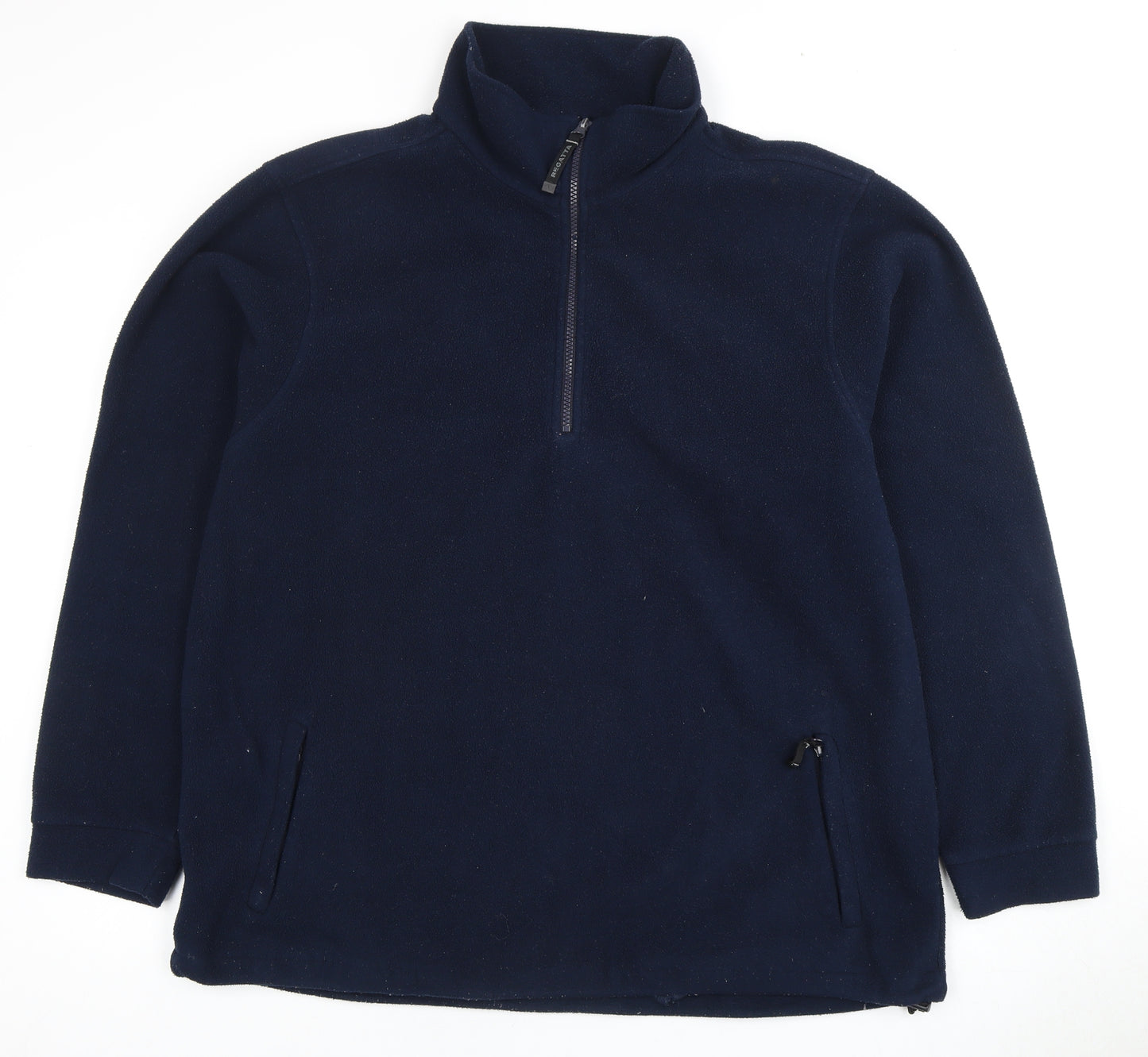 Regatta Men’s Blue 1/4 Zip Fleece Sweatshirt XL