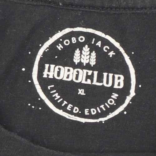 Hobo Jack Men's Black XL Limited Edition T-Shirt