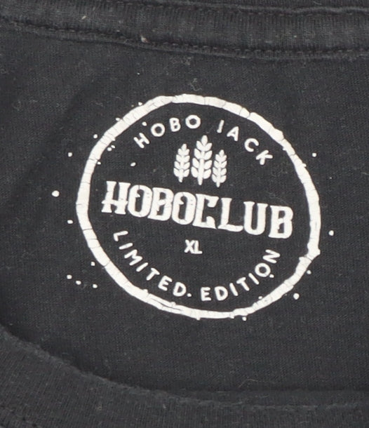 Hobo Jack Men's Black XL Limited Edition T-Shirt